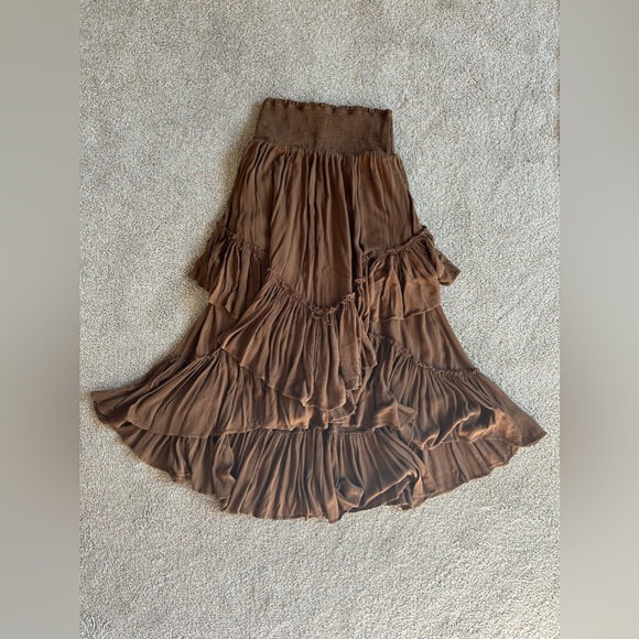 Free People The Convertible Skirt - Coffee Date - Picture 4 of 6